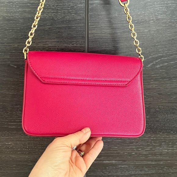 Fuchsia pebbled Bag - Picture 7 of 9